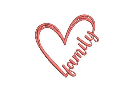 Heart with Family Text Completing: A Designer's Review