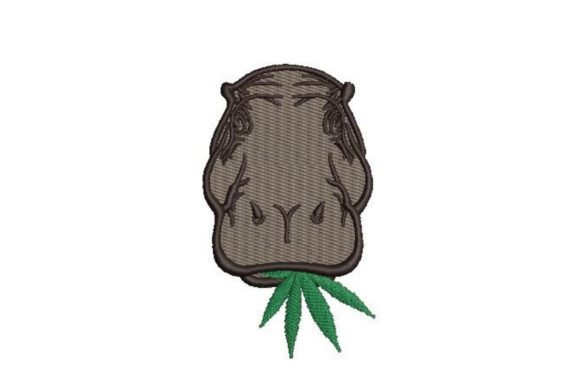 Hippo with Marijuana Leaf Review