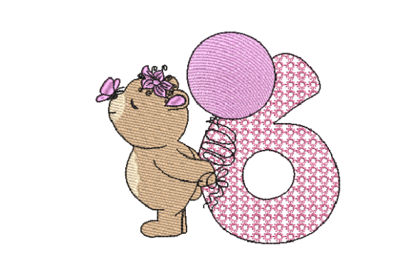 Number 6 Cute Teddy: A Designer's Review for Real Projects
