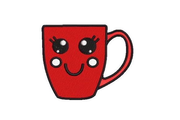 Smiling Coffee Mug Embroidery Review